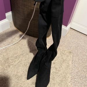 Also thigh high boots size 8